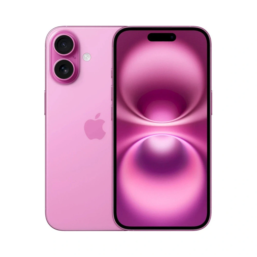 Apple iPhone 16 128GB E-SIM Růžová - Zánovní