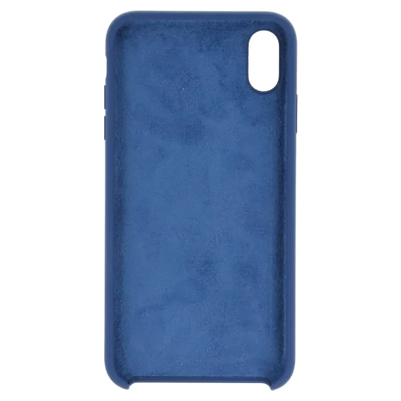 iPhone XS Max Silikonové pouzdro Swissten liquid Modré