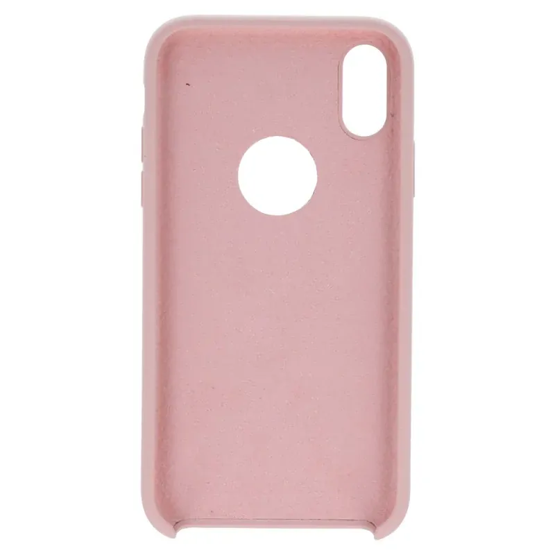 iPhone XS Max Silikonové pouzdro Swissten liquid Růžové