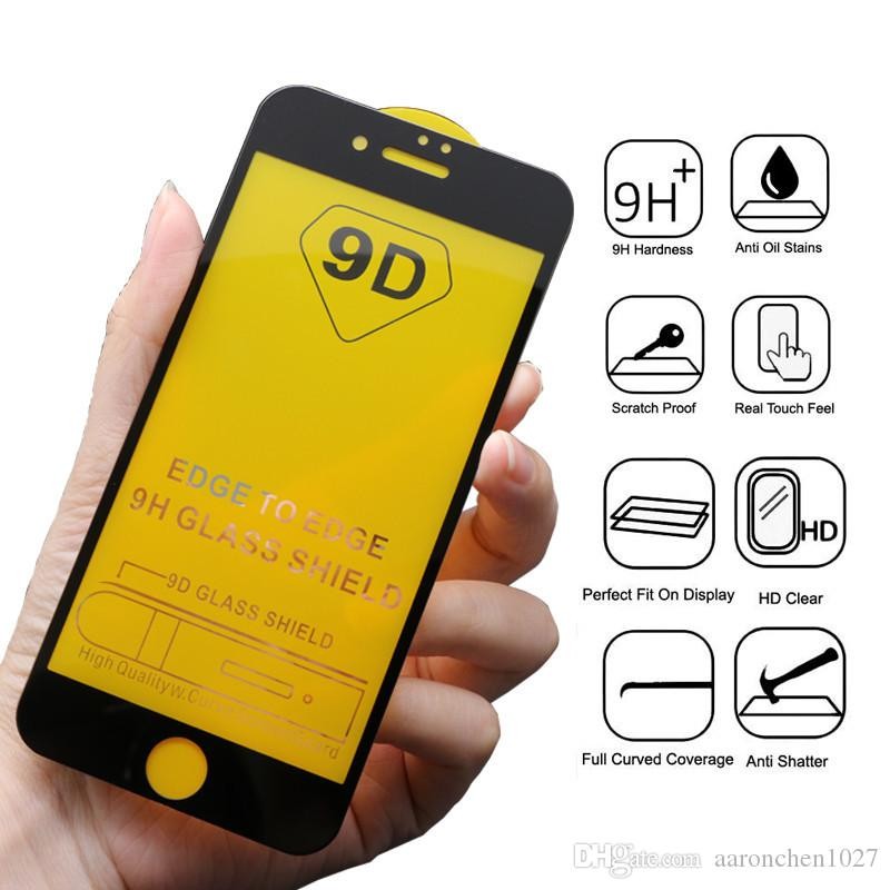 iPhone 6/6S ultra durable 3D tvrzené sklo Černé