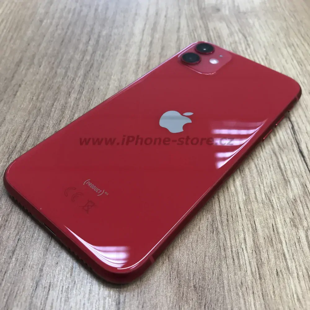 Apple iPhone 11 128GB RED - Zánovní