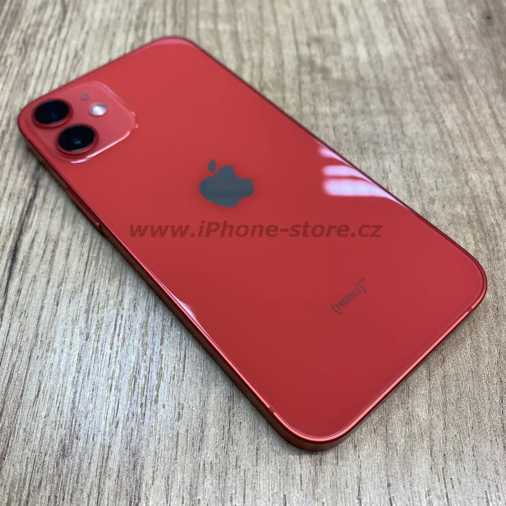 Apple iPhone 12 Mini 64GB RED - Zánovní
