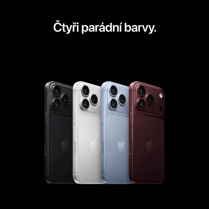 Apple iPhone 18 Pro 256GB Burgundsky červený- Rozbaleno