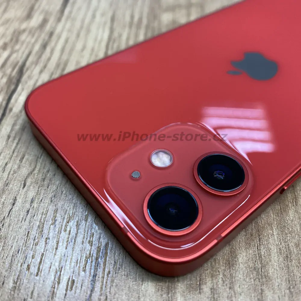 Apple iPhone 12 Mini 64GB RED - Zánovní