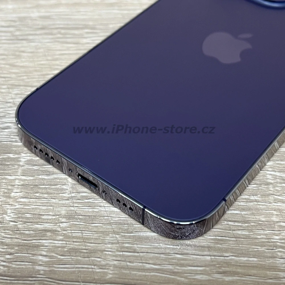 Apple iPhone 14 Pro 128GB Deep Purple E-SIM - Zánovní