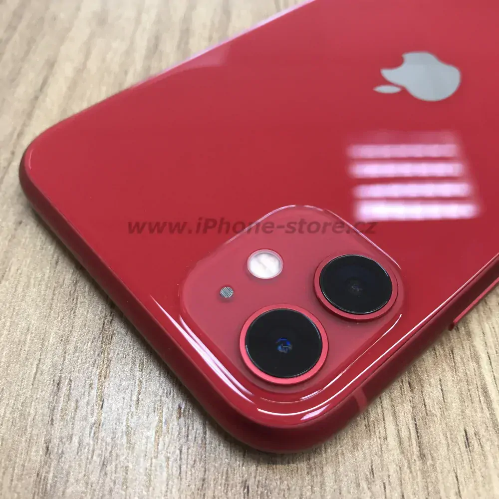 Apple iPhone 11 128GB RED - Zánovní