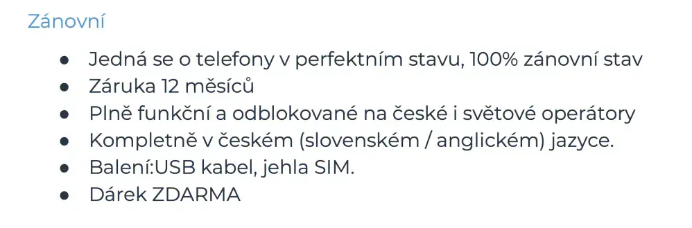 Apple iPhone 11 128GB White - Zánovní