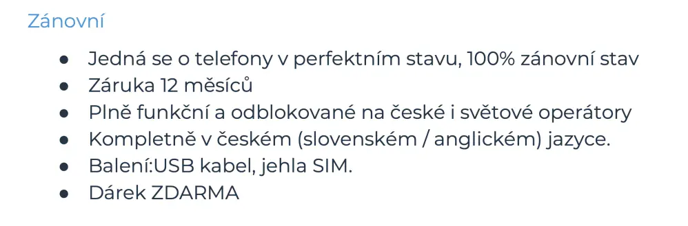 Apple iPhone 13 mini 128GB Starlight - Zánovní