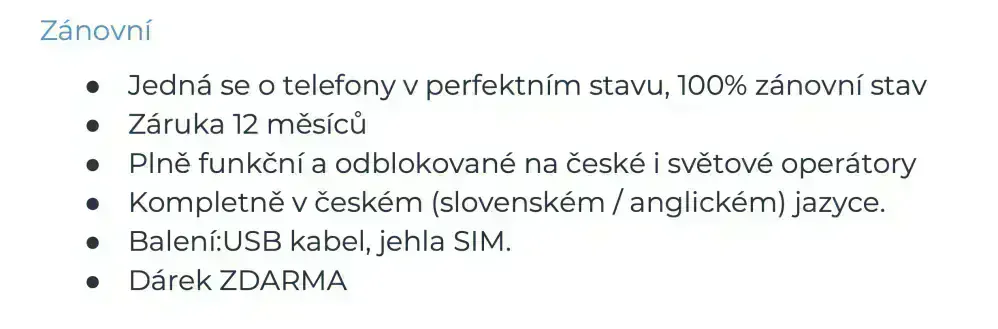 Apple iPhone SE (2020) 64GB Black - Zánovní