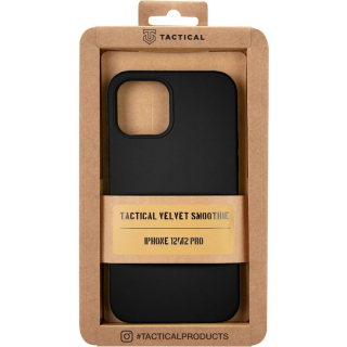 Tactical Velvet Smoothie Kryt pro Apple iPhone 12 Pro Max Asphalt