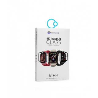 COTEetCI 4D Black-Rim Full Glue Glass for Apple Watch 3 42mm