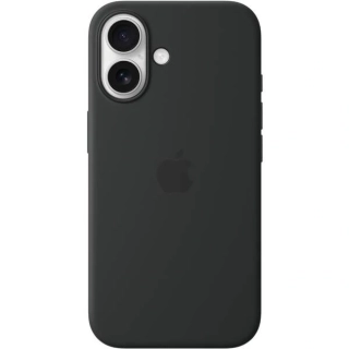 Apple Silikonový Kryt vč. Magsafe pro iPhone 16 Black