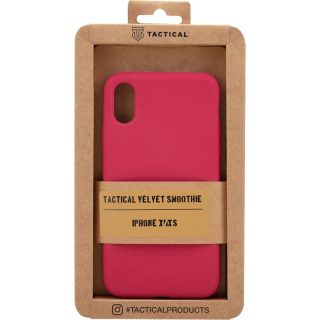 Tactical Velvet Smoothie Kryt pro Apple iPhone X/XS Sangria