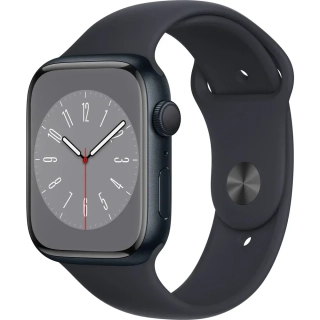 Apple Watch Series 8 GPS 41mm Temně inkoustová s řemínkem - Kategorie A