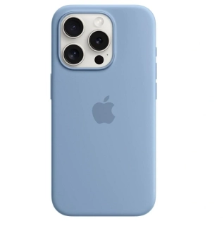 Originální pouzdro Apple iPhone 15 PRO MagSafe Winter Blue