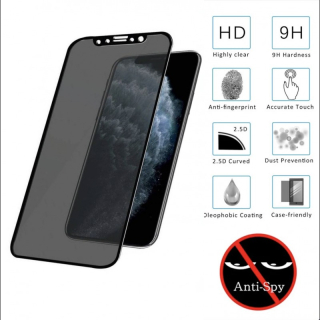 3D tvrzené sklo Privacy Apple iPhone XR